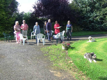 Desmond McCarthy at Kilkea Lodge Farm Bed & Breakfast, 
Castledermot, 
Co. Kildare,
Ireland