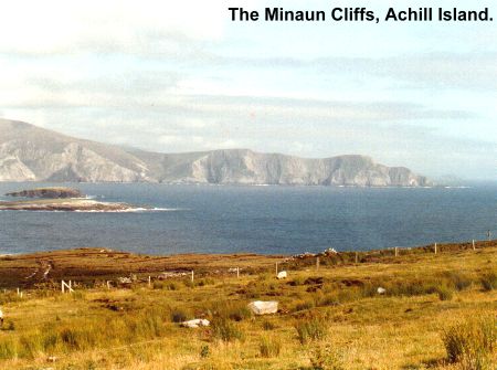 The Minaun Cliffs,
Achill Island, Co. Mayo