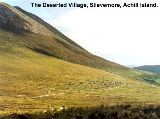 The Deserted Village,
Slievemore,
Achill Island, Co. Mayo